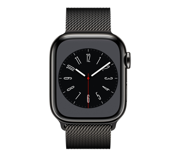 Apple Watch 8 41/Graphite Steel/Graphite Milanese Loop LTE - 1070989 - zdjęcie 2